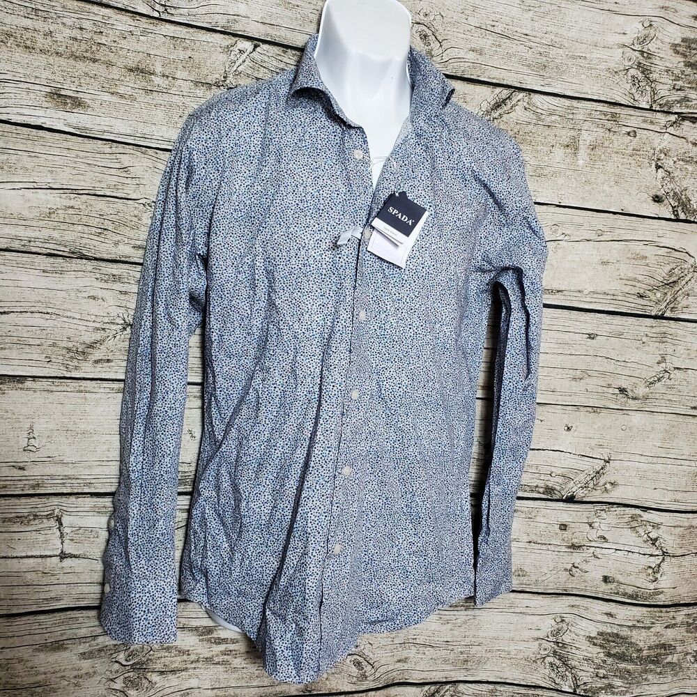 Spada Sport Travel Long Sleeve Shirt Size 15/38 NWT